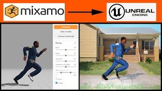 Sending Mixamo Characters and Animations to Unreal Engine