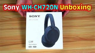 Sony WH CH720N Unboxing