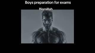 Boys Vs Girls Exam preparation #edit