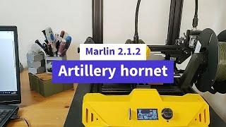 Artillery Hornet - Marlin 2.1.2 - Input shaper + Linear advance