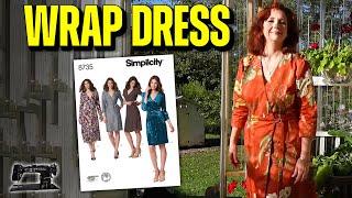 Sewing Simplicity 8735 - Wrap Dress