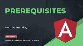 Prerequisites for Angular #AngularPrerequisites #WebDevelopment #JavaScript #TypeScript #HTML #CSS