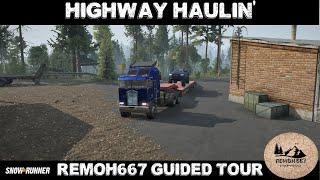 Snowrunner - Remoh667 Highway Haulin' Mod Map Guided Tour