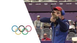 Peter Wilson Wins Men's Double Trap Shooting Gold - London 2012 Olympics