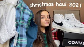 what I got for christmas 2021 (try on haul!)