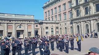 March dedicated to the Swedish Women's Voluntary Defence Organization.