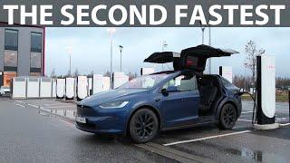 Tesla Model X Long Range Palladium 1000 km challenge