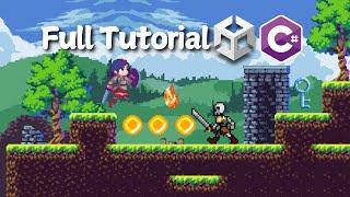 How to Make a Game Full Course with UNITY & C# for Beginners, Intermediate