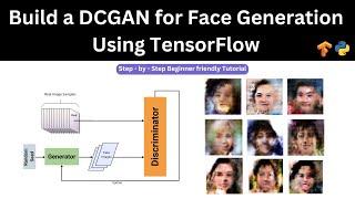 Building a DCGAN for Human Face Generation using Tensorflow | Generative Modelling