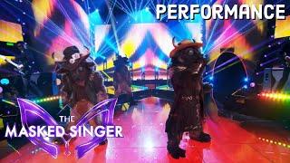 Buffalos sing “Somebody That I Used To Know” by Gotye | THE MASKED SINGER | SEASON 12