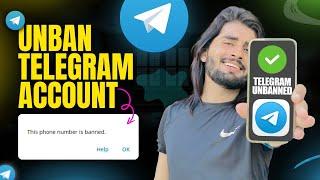 unban telegram account | how to unban telegram number