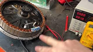 Brushless Motor Hall Sensor Testing