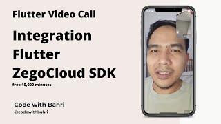 Flutter Video Call with ZEGOCLOUD SDK Step by Step | Beginner | Android | iOS | 20 Minutes