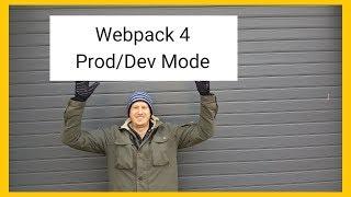 Webpack 4  - development or production builds