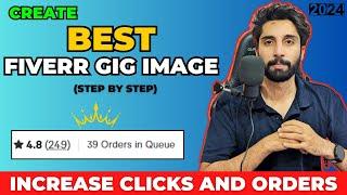 Fiverr gig image design canva 2024 | Increase fiverr gig clicks and orders 100%