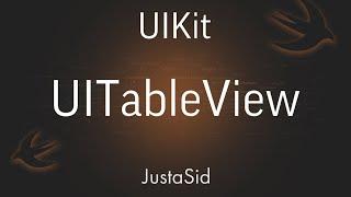 #18 UITableView. уроки UIKit