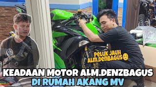 PELUK JAUH Alm.DENZBAGUS, KEADAAN MOGE Zx636 DI RUMAH AKANG MV, SIAP RESTORASI PENUH!!