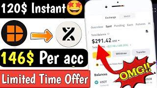 Instant 120$ Future Bonus Loot || DeepCoin Exchange Offer || Instant Crypto Loot 2024 #instant #bb