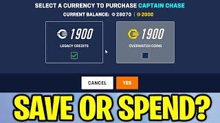 Save or Spend your OLD Overwatch Coins? - (Explained in-game)