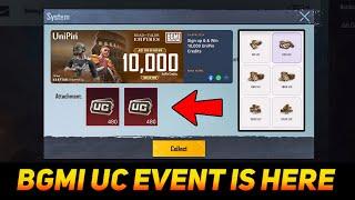 BGMI UC EVENT IS HERE - FREE DRAGON BALL VOUCHER CRATE OPENING - FREE UC UP SCAM EVENT 