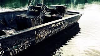 Super Shallow Drafting SeaArk Predator 20’ Fisherman Special Center Console Boat Package by Duckys