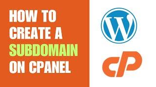 How to Create a Subdomain on cPanel and Install WordPress (2024)