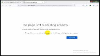 The page isn’t redirecting properly || Mozilla  Firefox Fix Problem On Your Pc | How to Solution