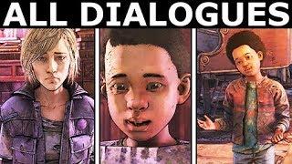 The Last Party - All Dialogues - The Walking Dead Final Season 4 Episode 3: Broken Toys