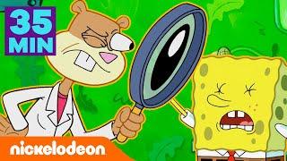 SpongeBob Schwammkopf | 35 MINUTEN mit Sandys besten Experimenten! | Nickelodeon Deutschland