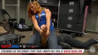 becky lynch vs ronda rousey brutal movement