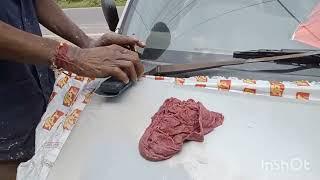 Alto car restoring full paint # maruti alto repainting