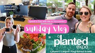 Small apartment home office makeover (WFH) and Planted Expo 2022 event! | Vancouver Vlog