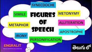 FIGURES OF SPEECH IN TELUGU! SIMILE, METAPHOR, PERSONIFICATION, IRONY, APOSTROPHE, METONYMY|TET,DSC|