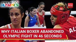 Olympics 2024: Italy's Carini Breaks Down After Knockout By Algerian Boxer With Gender Test Issue