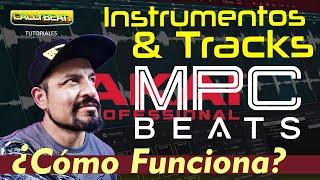 MPC Beats Como agregar tracks e instrumentos en Español - Akai MPC BEATS free DAW
