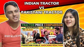 TRACTOR PRICE COMPARISON INDIA VS PAKISTAN | PAKISTANI PUBLIC SHOCKING REACTION ON INDIA REAL TV