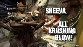 MORTAL KOMBAT 11 - SHEEVA ALL KRUSHING BLOW!