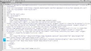 13. Web development integration : Facebook Like and Share buttons