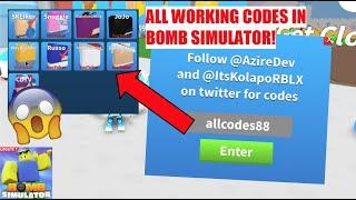 ALL WORKING BOMB SIMULATOR CODES! || Roblox