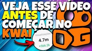 Como POSTAR vídeo no KWAI para VIRALIZAR e ganhar mais VISUALIZAÇÕES e SEGUIDORES! Rápido e Prático!