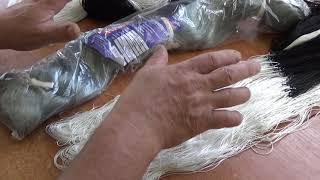 How to tie a professional Bot Fishing Net, padded fishing net for Fishing.