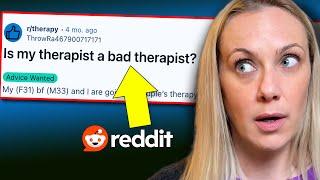 Should I Fire My Therapist? (reddit reacts r/Therapy)