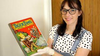 ASMR at the Preservation Museum  Conservation of a 1950's Book