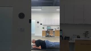 Chiropractor Meridian, ID Demonstrates the FrontPlank for Core Stability and relief from back pain.