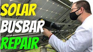 How To Fix Solar PV Panel Busbars | AI-Automated |