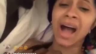 CARDIB AND OFFSET HAVING SEX ON LIVE VIDEO ON INSTAGRAM