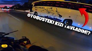 OTOBUSTEKI KIZI TAVLAMAK!?| VOGE 250RR MOTOVLOG