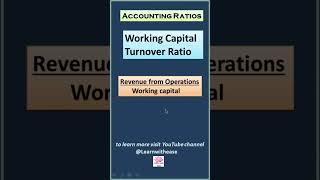 Working Capital Turnover Ratio| Turnover Ratio| Class 12| Accounts #learnwithease #dkgoelsolutions