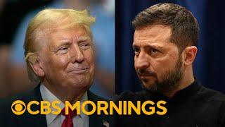 President Trump, Ukrainian President Zelenskyy meeting on Russian war, rare minerals