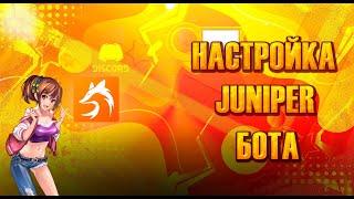 КАК НАСТРОИТЬ JuniperBot | ПОЛНАЯ НАСТРОЙКА Джунипера / Juniperbot